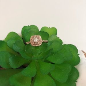 Rose Gold Diamond Ring